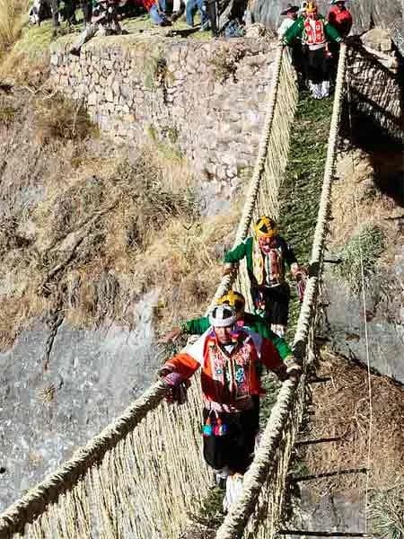 Elaboracion de las sogas Incas