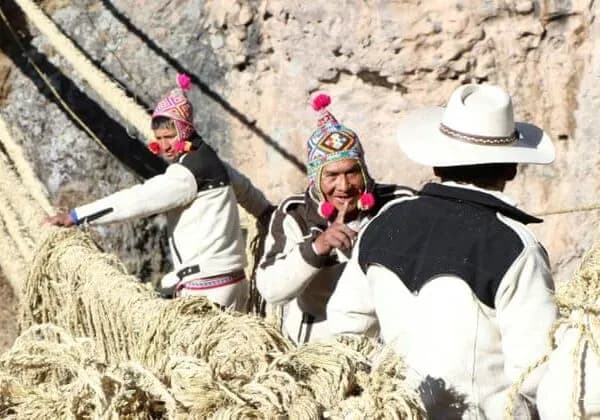 Elaboracion de las sogas Incas