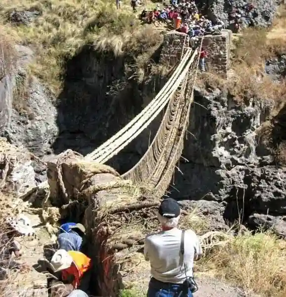 Elaboracion de las sogas Incas
