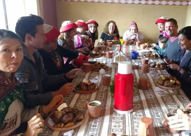 Almuerzo tipico en Patabamba Almuerzo tipico en Patabamba